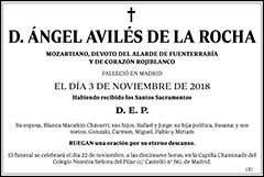Ángel Avilés de la Rocha